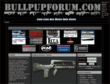 Tablet Screenshot of bullpupforum.com